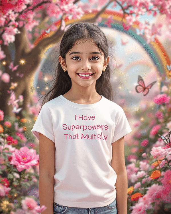 I have superpowers that multiply Girls T-Shirt